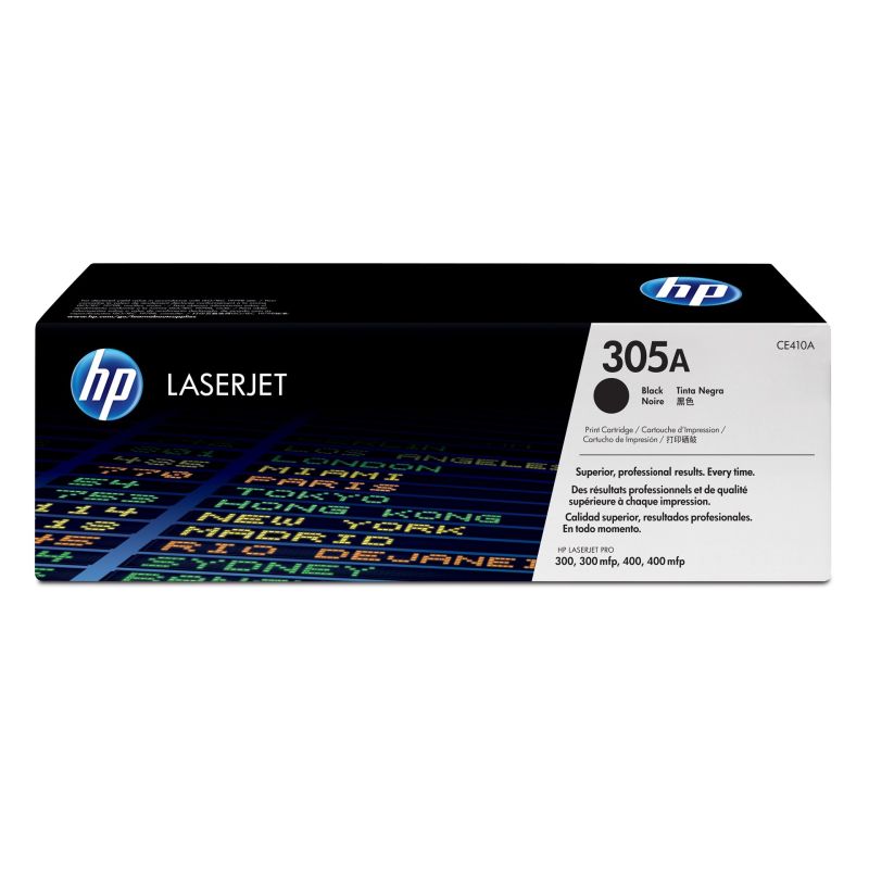 10. Originale schwarze HP 305A LaserJet-Tonerkartusche