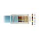 3. DeLOCK 63914 Parallelkabel Blau 3m USB Typ-C RJ45