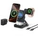 4. Baseus PicoGo AF21 3-in-1 Qi2.2 35W Wireless-Ladegerät mit 45W EU-Netzteil und 1m USB-C-Kabel – Schwarz