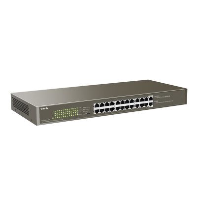 7. Tenda TEG1124P-24-250W Netzwerkkabel, unmanaged Gigabit Ethernet (10/100/1000), unterstützt PoE