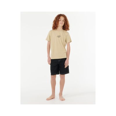 4. RIP CURL TROPIC DAZE ART TEE -JUNGE grün