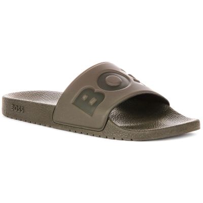 4. BOSS SHOES ARYEH_SLID_NPVLG DUNKELGRÜN (50536835-302)