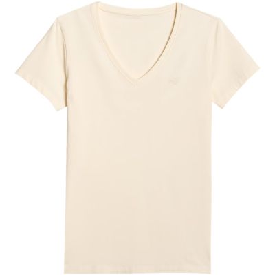 9. Damen T-Shirt 4F F2969 creme 4FWAW25TTSHF2969 12S