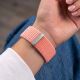 5. Tech-Protect NylonLoop Armband für Apple Watch 40 / 41 / 42 mm – Pink