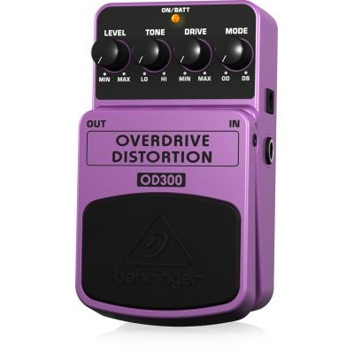 3. Behringer OD300 Effektpedal Lila, Schwarz