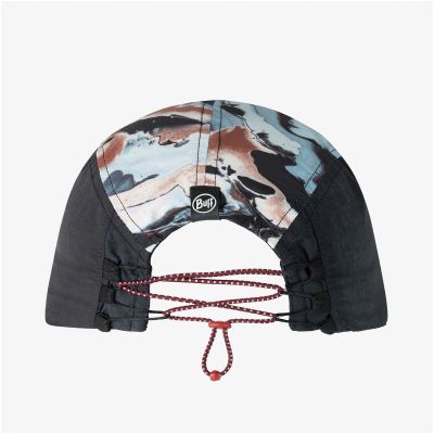 2. BUFF 5 PANEL EXPLORE CAP Kappe mit Schirm REIGE BLACK