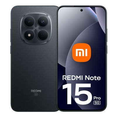 18. Xiaomi Redmi Note 15 Pro 5G, 17,4 cm (6,83 Zoll), 8 GB RAM, 256 GB Speicher, 6580 mAh Akku, Schwarz