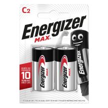 ENERGIZER BATTERY MAX C LR14. 2 Stück. Öko-Verpackung.