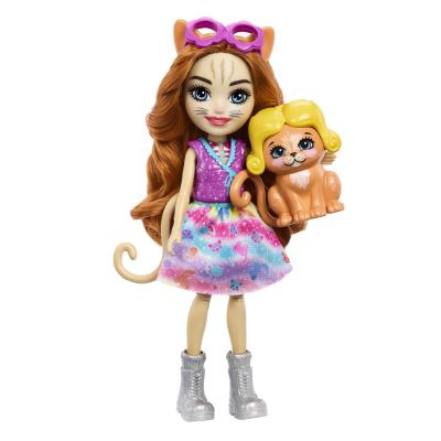 4. Enchantimals Mobiles Modestudio-Set + Kitty-Puppe HPB34