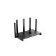 2. Ruijie Networks RG-EW1300G Dualband-WLAN-Router mit Gigabit-Ethernet (2,4 GHz/5 GHz), Schwarz