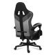 26. Huzaro Force 4.7 Gaming-Stuhl aus grauem Netzgewebe
