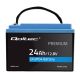 7. Qoltec LiFePO4 Lithium-Eisenphosphat-Akku | 12,8 V | 24 Ah | 307,2 Wh | BMS