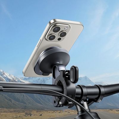 9. Baseus PrimeTrip Lenker-Smartphone-Halterung für Fahrräder – Schwarz