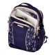 9. Herlitz Ultimate Blossom Schulrucksack, beige, marineblau, Polyester
