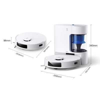 3. Ecovacs Deebot N20 Plus Saugroboter (Weiß)