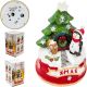 16. Weihnachtsdekoration mit spielenden Pinguinen
