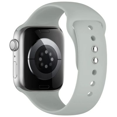 2. Tech-Protect Silikonarmband für Apple Watch 44 / 45 / 46 / 49 mm – Grau