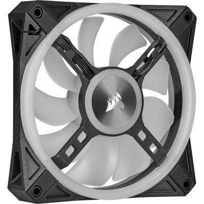 7. Corsair | QL-Serie Dual 140-mm-PWM-Lüfter-Kit mit CORE Lighting Node | QL140 RGB-Beleuchtung | Gehäuselüfter