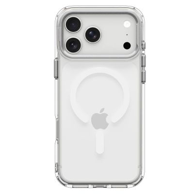 2. Spigen Ultra Hybrid Optik S MagSafe Hülle für iPhone 18 Pro Max / 17 Pro Max – Transparent Silber