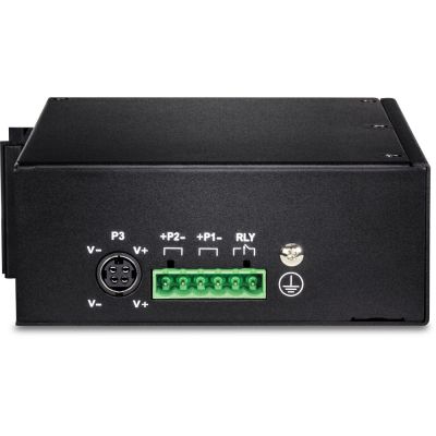 3. TRENDnet Industrie Switch 16 Port Gbit PoE+ DIN-Schienenmontage Metall
