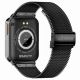 10. Smartwatch Gravity Black 2 Armbänder GT17-7
