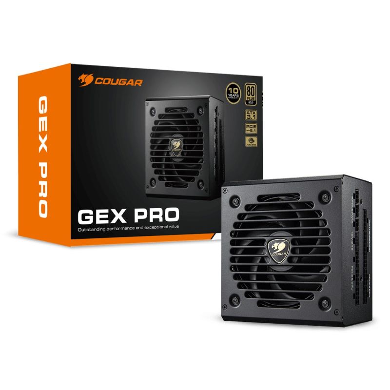4. COUGAR GEX PRO 850W ATX3.1 / 80 Plus Gold / Modulares Netzteil