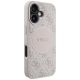 4. Guess 4G Circle Classic Logo MagSafe iPhone 16 Hülle - Rosa
