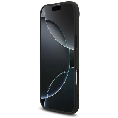 5. Guess 4G Strap Triangle Logo MagSafe Hülle für iPhone 17 Air - Schwarz