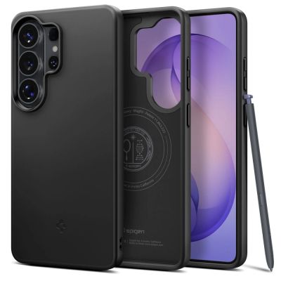 Spigen Thin Fit Mag MagSafe Hülle für Samsung Galaxy S26 Ultra – Schwarz