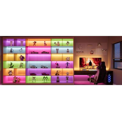 5. Govee LED-Streifenlicht S 5m RGBIC, Wi-Fi, Bluetooth H612ACD1