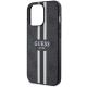 6. Guess GUHMP13LP4RPSK iPhone 13 Pro / 13 6,1" schwarz/schwarzes Hardcase 4G bedruckte Streifen MagSafe