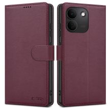Tech-Protect Wallet-Hülle für Xiaomi Redmi Note 17 Pro Max 5G – bordeauxrot