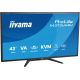 4. iiyama ProLite X4373UHSU-B2 Computermonitor 108 cm (42,5") 3840 x 2160 px 4K Ultra HD LED Schwarz