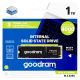 3. Goodram PX600 SSD 500 GB M.2 PCIe NVMe Gen. 4 x4 3D NAND