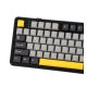 9. Dichtung F108 Grau+Orange+Dunkelgrau Volcano-Schalter RGB AULA Tastatur