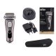 5. Braun Series 9 Pro+ 9615S Folienrasierer/Trimmer, Schwarz/Grau