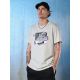 Herren-T-Shirt mit Aufdruck, regulär, Größe 4F 4FRSS26TTSHM3657-27S