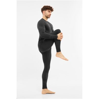 6. VIKING Gasher Man Set Merino Herrenunterwäsche Größe L schwarz