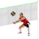 10. Badminton-Volleyball-Netzpfosten-Set 609 x 220 cm