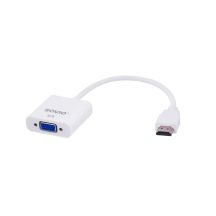 SAVIO CL-27/B Adapter (HDMI M - D-Sub (VGA) F; 0,10 m; weiß)