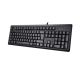 3. A4 TECH KR-92 Membrantastatur A4TKLA46007 (USB 2.0; (US); schwarz)