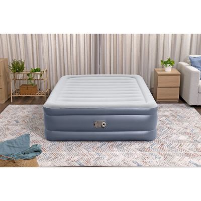 3. Bestway 6713I / 23 Luftmatratze Doppelmatratze Grau Unisex