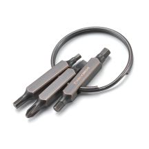 Rockbros VK-ARCO3 ROAD TO SKY Multitool 6-in-1 Schlüsselanhänger - Braun
