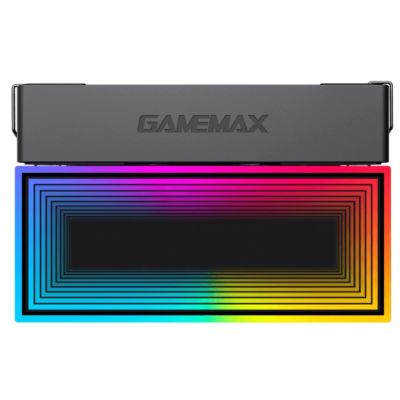 8. GameMax SIGMA 550 INFINITY BK Computer-Kühlsystem Prozessor-Luftkühler 12 cm Schwarz 1 Stück.