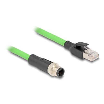 3. DeLOCK-Kabel M12 D-kodiert 4-polig Stecker auf RJ45 Stecker PUR (TPU), 5 m