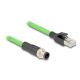 3. DeLOCK-Kabel M12 D-kodiert 4-polig Stecker auf RJ45 Stecker PUR (TPU), 5 m