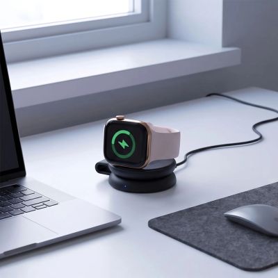 10. Tech-Protect A55 2-in-1 MagSafe 25W Qi2.2 Kabelloses Ladegerät + USB-C / USB-C Kabel 100cm - Schwarz