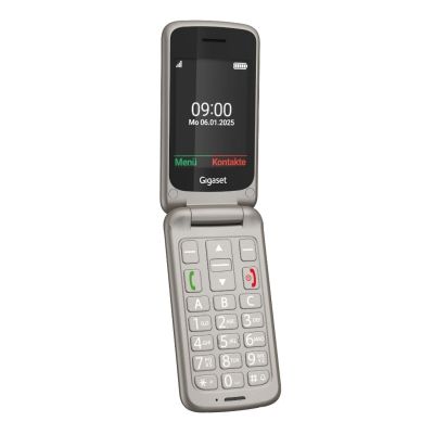 Gigaset GL595 7,11 cm (2,8") 114 g Grau Telefon für Senioren