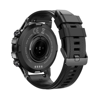 5. VELTORI VT120-1 Smartwatch Schwarzes Silikonarmband