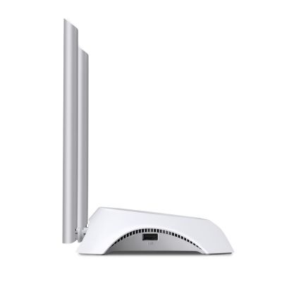 4. TP-Link TL-MR3420 WLAN-Router Fast Ethernet Single Frequency (2,4 GHz) Schwarz, Weiß